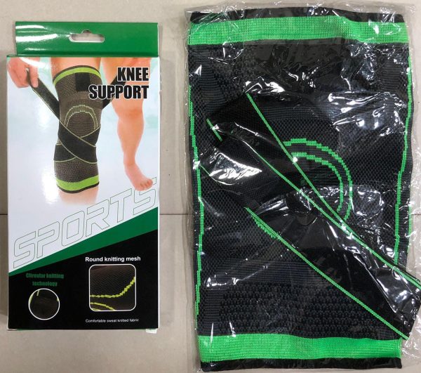Adjustable Knee Support Band with 3D Weaving – Comfortable Protection for Men & Women During Exercise, Work, or Recovery
