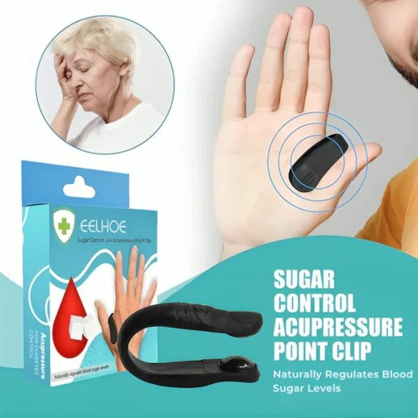 Original LI4 Acupressure Hand Clip – Natural Relief for Stress, Headaches, Tension & Migraine – 2-Piece Set