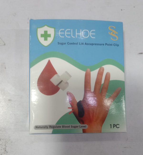 Original LI4 Acupressure Hand Clip – Natural Relief for Stress, Headaches, Tension & Migraine – 2-Piece Set