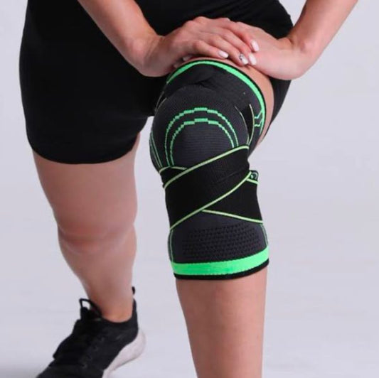 Adjustable Knee Support Band with 3D Weaving – Comfortable Protection for Men & Women During Exercise, Work, or Recovery