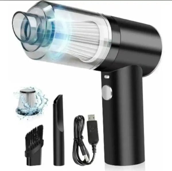 3-in-1 Powerful Cordless Handheld Vacuum Cleaner | Wet & Dry | 6000PA Suction | For Car, Sofa, Carpet & Home